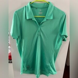 Women’s Adidas Golf Polo- Size Large, Green